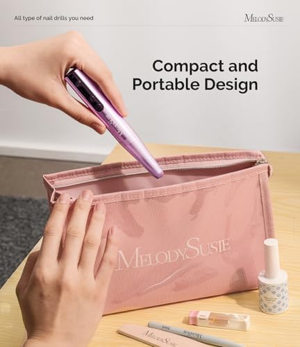 MelodySusie rechargeable nail e-file kit contents