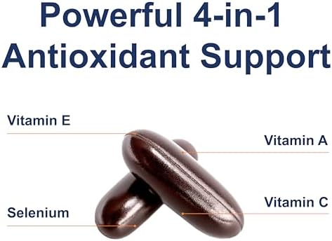 Close up of imported dietary supplement for premium immunity defense and cell repair.