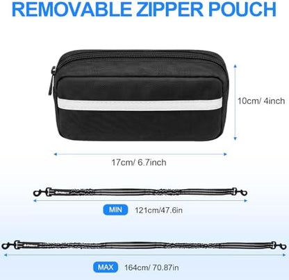 Philorn shock absorbing bungee leash close up