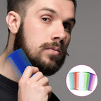 Six different colors of professional lice and nit removal tools