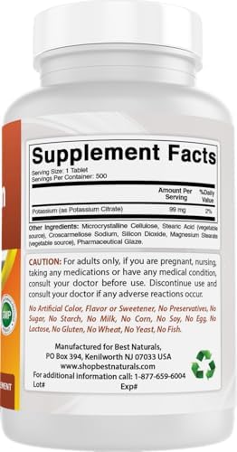 Best Naturals USA manufactured wellness supplements bottle demonstrating third party lab tested guarantee