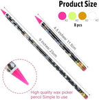 Bremorou wax pencil set with included sharpener