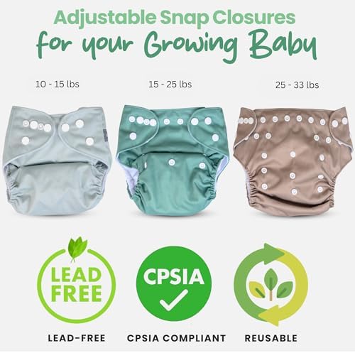 Oopsy Lucy pocket diapers showing interior suede lining