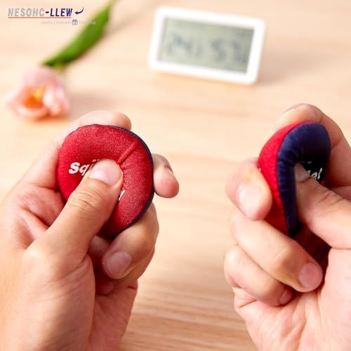 Portable pocket sized anxiety relief fidget pads being placed into a professional laptop bag.