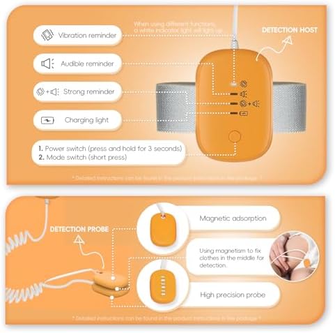 Adjustable armband for RLOVAL high sensitivity bedwetting alarm unit.