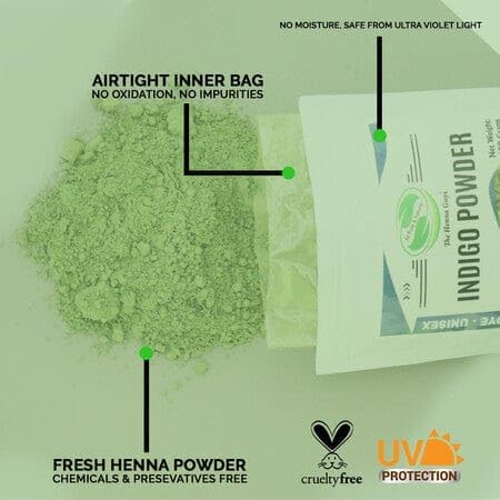 Organic plant based indigo hair dye powder 200g