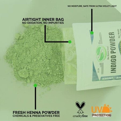 Organic plant based indigo hair dye powder 200g