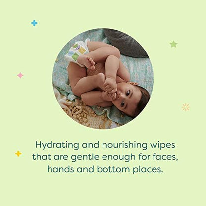 Babyganics safe premium baby wipes moisture lock seal texture