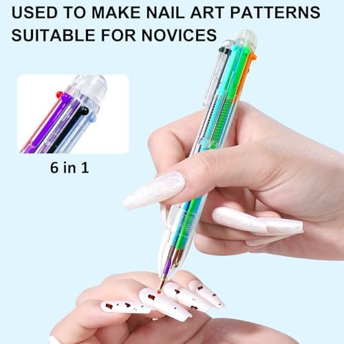 Honey Joy nail art dotting tool stainless steel tips