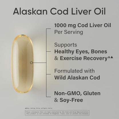 Premium bovine free pescatarian fish oil softgels spilling from a Sports Research bottle