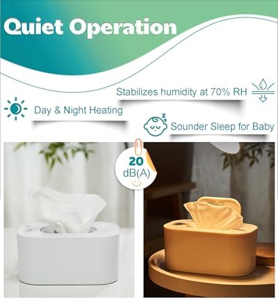 Banapoy baby wipe warmer connected to USB power bank