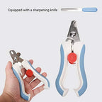 Included nail file and grinding tool for bird claw maintenance