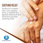 Dynarex therapeutic ointment jar with lavender oil and lanolin ingredients list