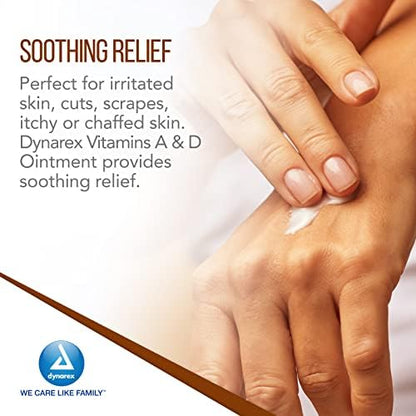 Dynarex therapeutic ointment jar with lavender oil and lanolin ingredients list
