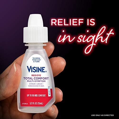 Authentic USA imported Visine eye relief packaging for Indian consumers.