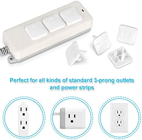 Pack of 45 Heelalbaby baby proofing outlet covers