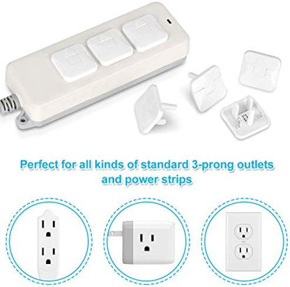 Pack of 45 Heelalbaby baby proofing outlet covers