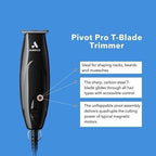 Andis close cutting T blade beard trimmer for precise lining and detailing.
