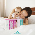 Kindersense baby changing mat lifestyle image during travel and on the go