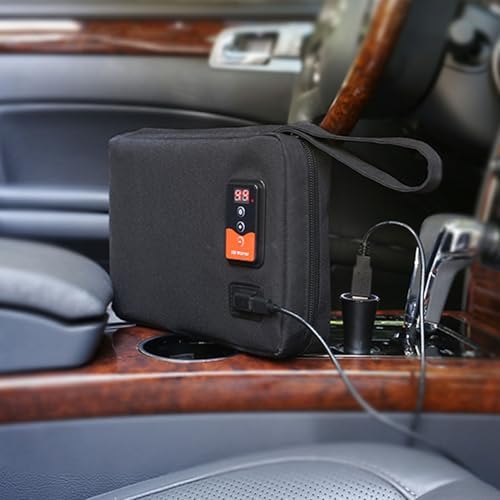 Chiciris wipe warmer showing open lid and large capacity interior.