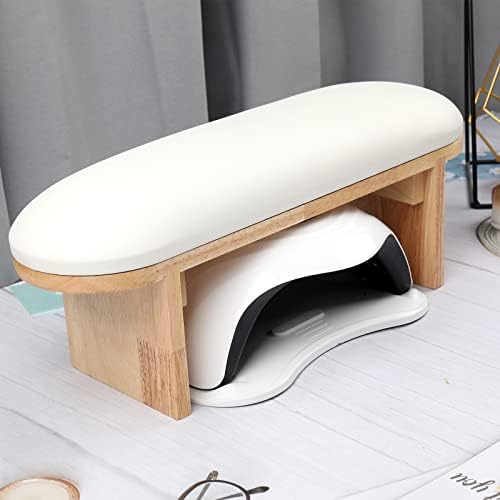 Angnya professional microfiber leather nail arm rest cushion front view