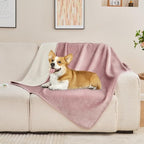 Yaning 60 Inches by 80 Inches blanket spread neatly over a queen size bed.