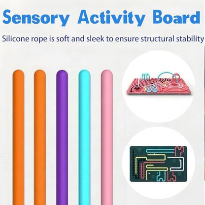 Xesakesi sensory fidget toy pack being used by a child for screen free quietness