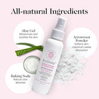 Kushae intimate deodorant spray for women seeking natural pH balanced protection