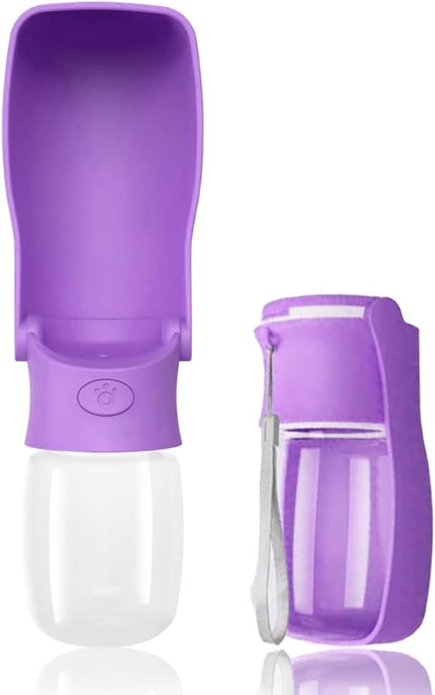 SOICTA Portable Dog Small Animals Water Bottle for Walking 19 OZ or 12 OZ Pet Water Bottles for Puppy Medium Large Dogs Little Animals Water Dispenser Dog Small Animals Water Bowl - Image 14