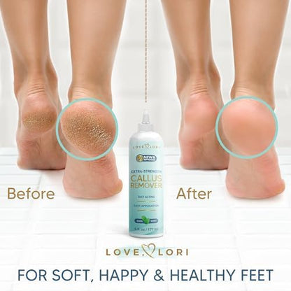 Foot care spa essentials gel for removing dead skin and cracked heels