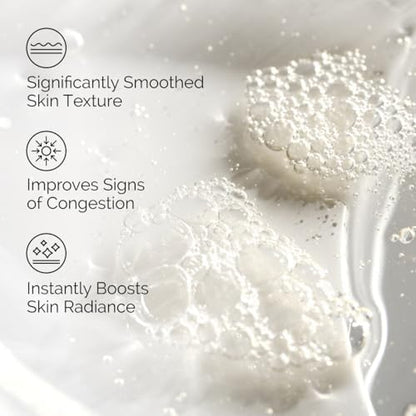 Water-based glycolic treatment for radiant glowing complexion nightly use