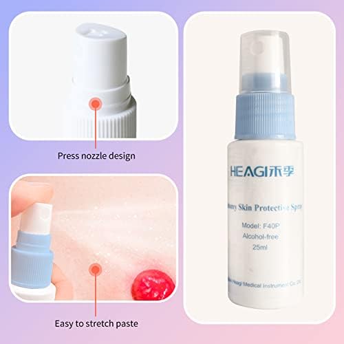 Alcohol free no sting colostomy care spray bottle showing label details