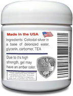 Angels Silver nano silver healing ointment side label details
