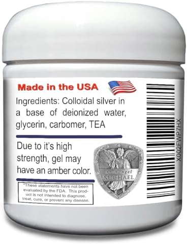 Angels Lab nano silver healing ointment package labeling showcasing ingredients