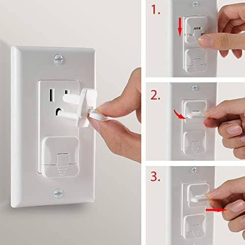 40 pack of Bates Choice child proof socket covers