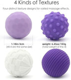 Two PuraEase sensory fidget spheres magnetically attracting to illustrate the quiet resistance function.