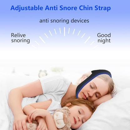 Breathable jaw supporter for men and women sleeping aid