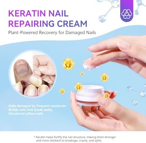 Saviland nail care cream packaging details