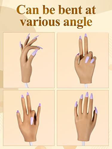 Lionvison nail training hand with table clamp attached
