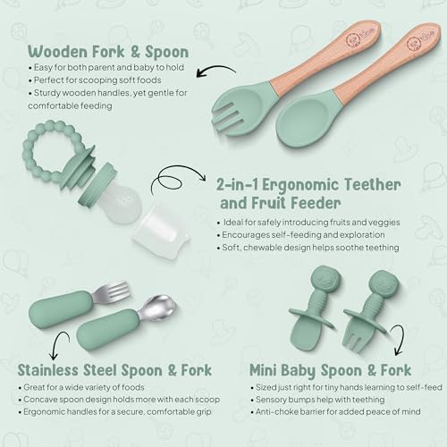 O'doe silicone baby bib with crumb catcher