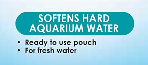 API aquarium water softener pouch opened view