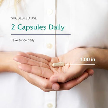 Vitanica Lysine Extra capsules bottle with health icons
