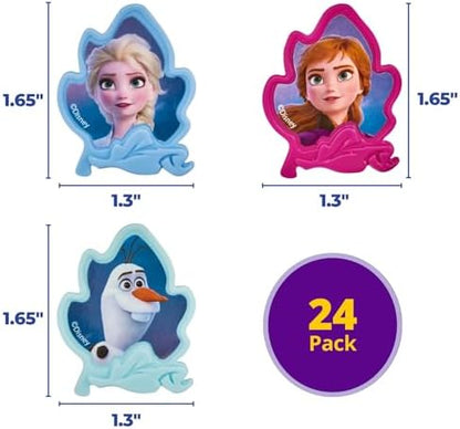 Full pack of 24 Frozen II themed party cupcake decorations