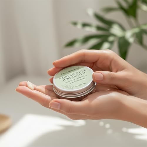USA imported herbal hand treatment for intensive overnight nail and skin care.