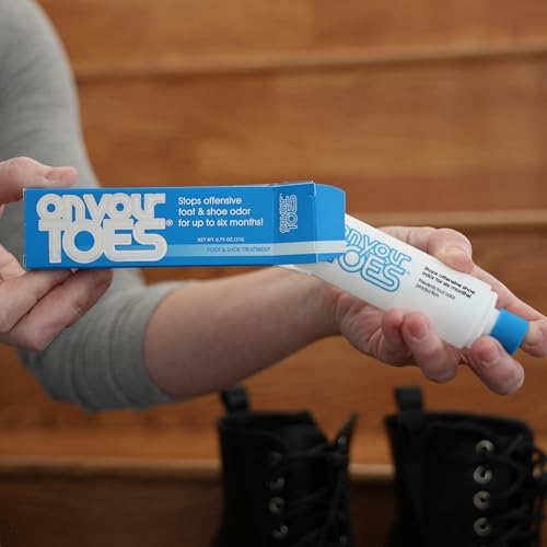 Podiatrist recommended foot powder for six month odor elimination treatment.