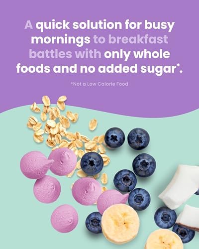 Amara breakfast oat melts twelve pack outer box displaying organic certifications and clean label seals