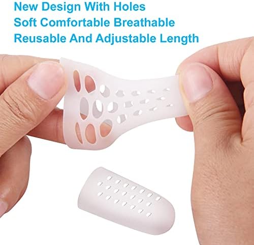 Washable and reusable beige toe protector caps for daily use