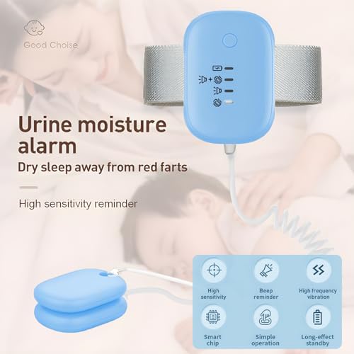 Micarto bedwetting sensor clip with high sensitivity moisture detection technology