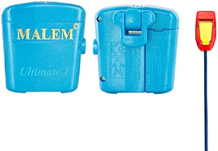 Malem Ultimate enuresis alarm with Easy-Clip sensor for moisture detection.