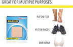 RadBizz moleskin 10 pack product dimensions and scale demonstration